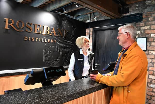 A warm welcome awaits at the reception before every tour begins. Pic: Michael Gillen