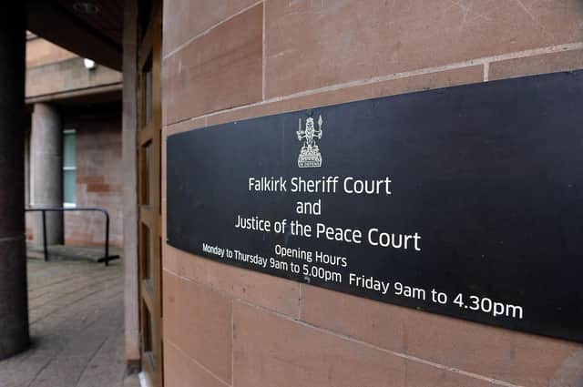 Vivianne Cummings appeared at Falkirk Sheriff Court on Thursday. Picture: Michael Gillen.