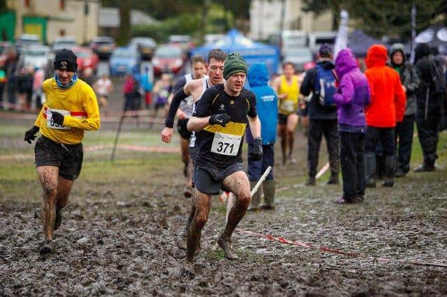 The muddy conditions at Callendar Park (Picture: Scott Louden)