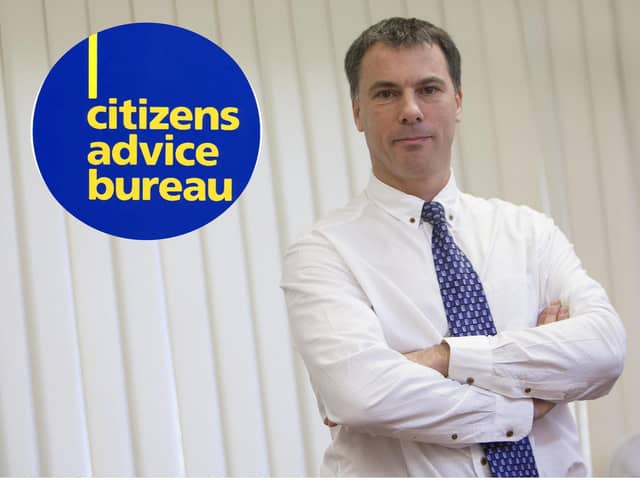 Grangemouth and Bo'ness Citizens Advice Bureau manager Bill Palombo 
