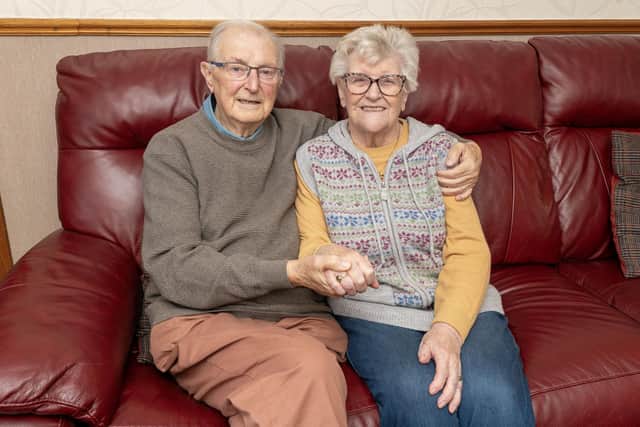 Len and Margaret Bennett are celebrating their 65th wedding anniversary on Wednesday, October 28. (Pic: Michael Gillen)