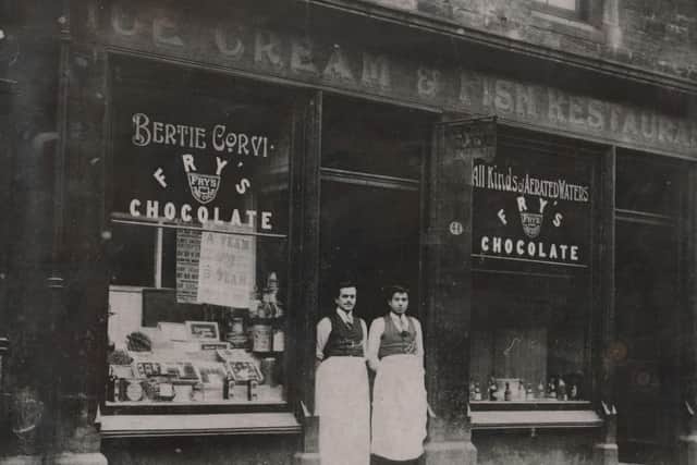 Bertie Corbie and his brother were in charge of the shop in 1910