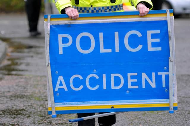 Police are appealing for information after a man was seriously injured in an accident in Maddiston