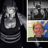 Angela's own journey to better health started before she left the force; she is now a qualified personal trainer.