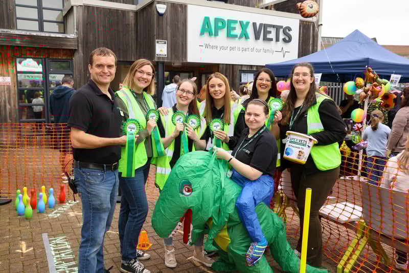 Apex staff were delighted to welcome the community.