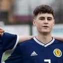 Blair Sneddon played against Australia for Scotland schoolboys earlier this year. Picture: Ian Cairns Media