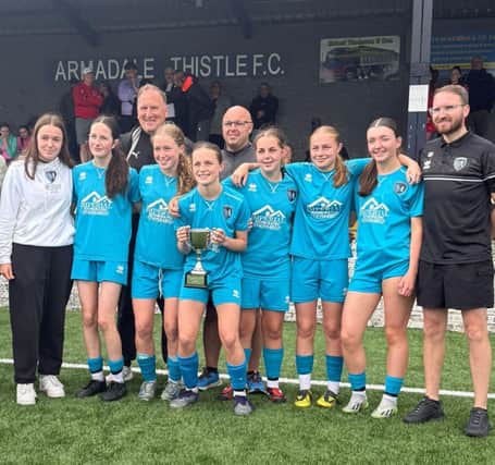 Central Girls’ talented group will now head to Manchester next month as Coalfield Regeneration Trust Community Cup champions and holders of the current UK crown (Photo: Submitted)