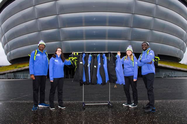 The uniforms for the volunteers for Glasgow's COP26 event were created by Falkirk firm Lion Safety