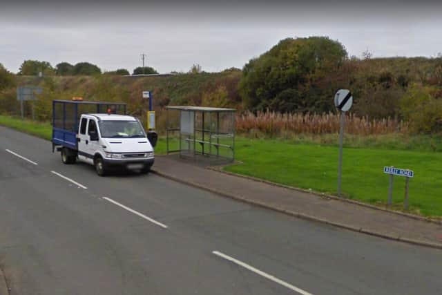 Villagers complained they had been left ‘stranded’ by a road closure.