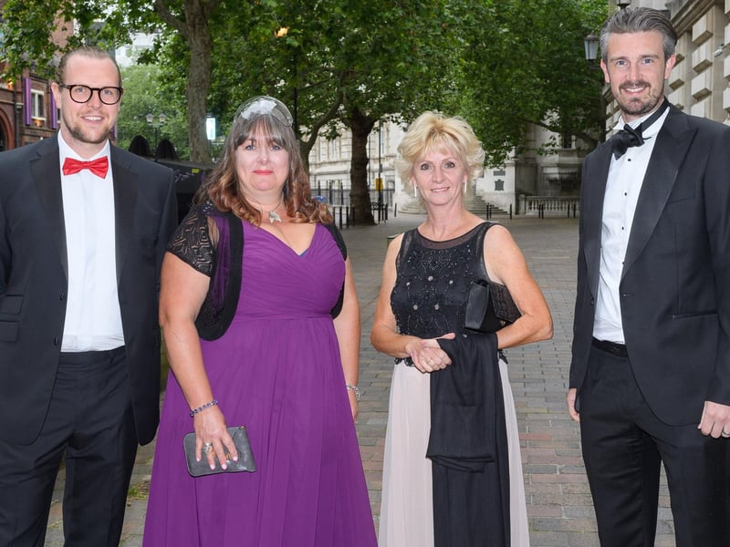 Pictured is: Luke Mead, Karen Tyrell, Sue Ball and Graham Bush. Picture: Keith Woodland (080721-14)