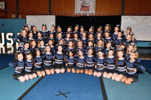 Members of Sapphire Cheer and Dance are competing on the world stage in Florida. (Pic: Michael Gillen)