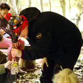 Families at Jupiter Urban Wildlife Centre in Grangemouth took part in activities including making broomsticks at the weekend.