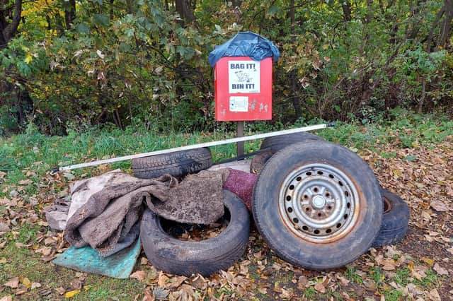 Fly tippers continue to scar the landscape