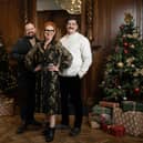 Scotland’s Christmas Home of the Year 2026. Interior designers Banjo Beale, Anna Campbell-Jones and architect Danny Campbell. (Pic. Kirsty Anderson.)