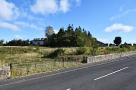 A developer wants to build almost 50 houses on this land in Polmont. Pic: Michael Gillen