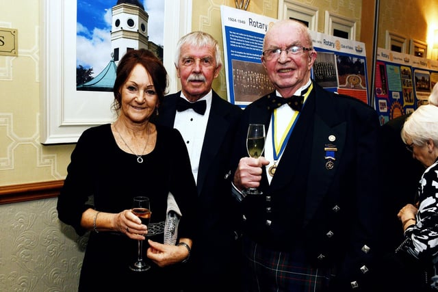 The black tie event was well attended by invited guests.