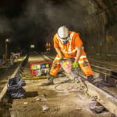 Engineers will be carrying out works on the railway over the festive period.  (Pic: Network Rail)