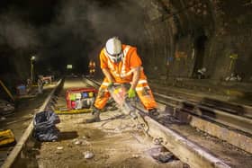 Engineers will be carrying out works on the railway over the festive period.  (Pic: Network Rail)