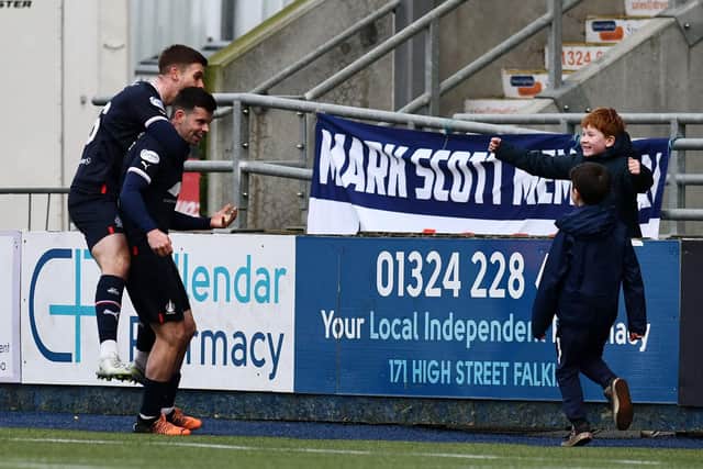 The winger says he has been the 'last to leave training most days' as he battles for a place in the Bairns team