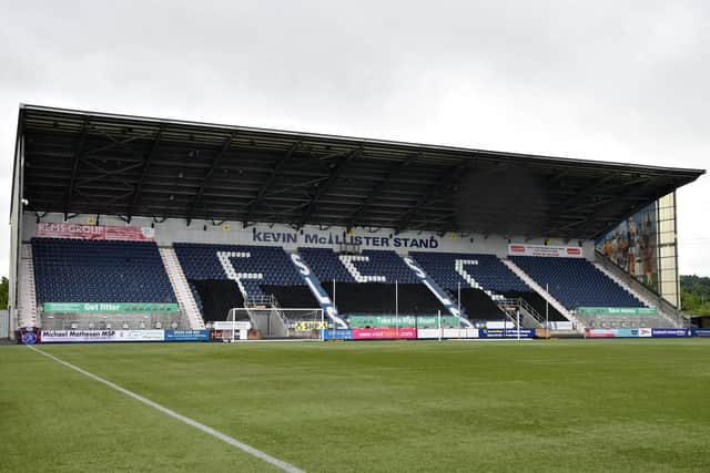 The Kevin McAllister stand's grand opening will be on Friday night against Killie (Photo: Michael Gillen)