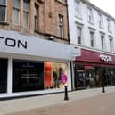 Plans are now being drawn up to convert the former Burtons shop into a retail and residential development