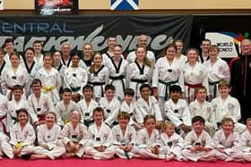 Falkirk East MSP Michelle Thomson visited Carronshore's Central Taekwondo Academy earlier this week (Pics: Contributed)