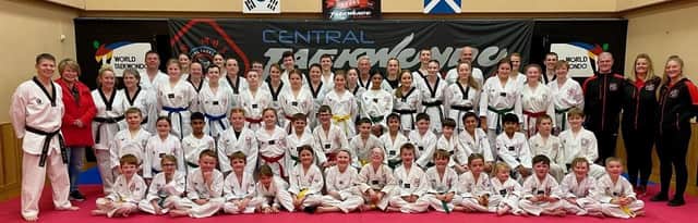 Falkirk East MSP Michelle Thomson visited Carronshore's Central Taekwondo Academy earlier this week (Pics: Contributed)
