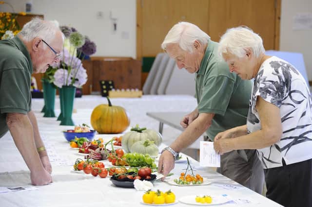 Polmont Horticultural Society held its annual show in Greenpark Community Centre at the weekend.  (Pic: Alan Murray)