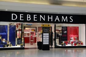 Falkirk's Debenhams store has closed for good. Picture: Michael Gillen.