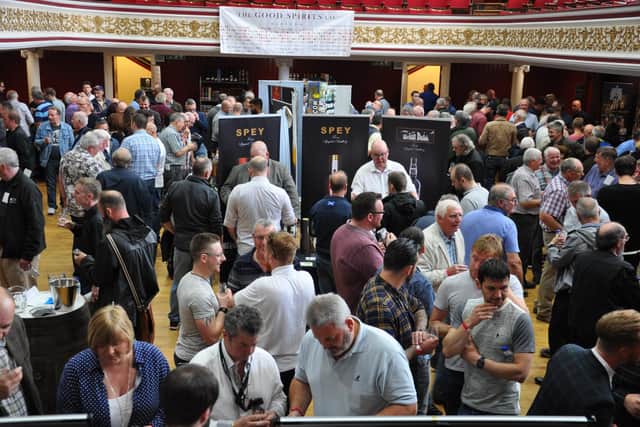 The Falkirk Whisky Social event is moving from the Dobbie Hall to Falkirk Town Hall in 2021. Contributed.