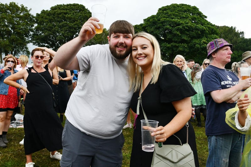 Cheers to the second day of the festival.
