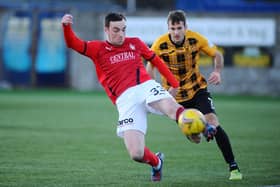 Sean Kelly made 16 appearances during his time with Falkirk (Pic: Michael Gillen)