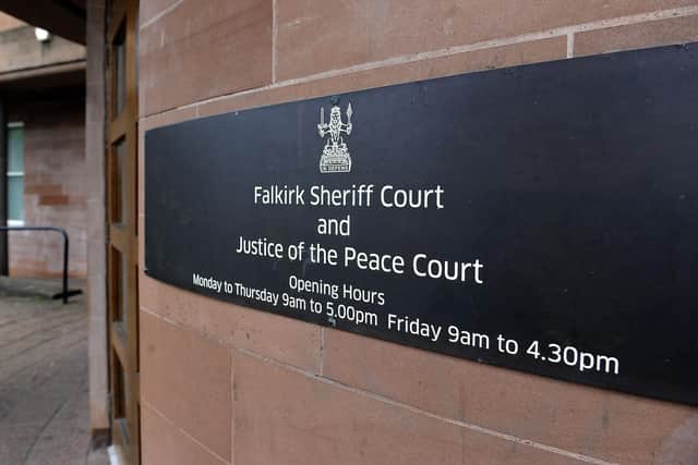 Stirling resident Lesley Gardiner appeared at Falkirk Sheriff Court last week. Picture: Michael Gillen.
