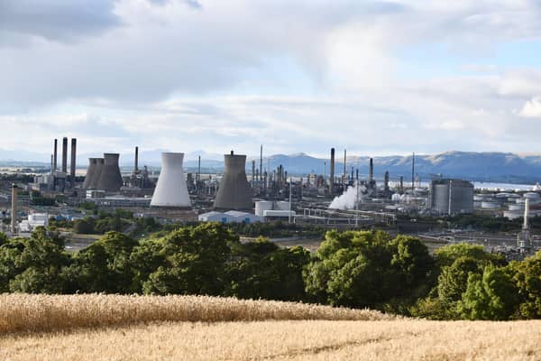Petroineos confirmed this month its intention to cease refinery operations at Grangemouth in 2025. Pic: Michael Gillen