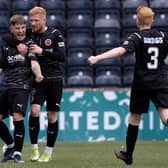 Matty Yates scored a stunning free-kick to level the match for Stenhousemuir in the first-half (Photo: Alan Harvey/SNS Group)