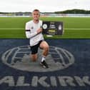 Falkirk winger Calvin Miller is returning a return to Celtic Park on Sunday (Photo: Michael Gillen)