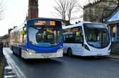 Forth Valley Royal Hospital bus route petition now has more than 500 signatories Pic: Michael Gillen.