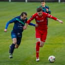 Stephen Docherty in action for Camelon against Tynecastle last Saturday