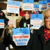 Before becoming a councillor, Claire Mackie-Brown led the fuel protest group, Falkirk's Forgotten Villages: Pic: Alan Murray