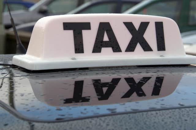 Bell hurled racist abuse at the taxi driver and head butted his cab window