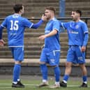 Bo’ness Athletic defeated Edinburgh South 4-0 last Saturday afternoon in the East of Scotland Second Division at Newtown Park to continue their title tilt (Photo: Alan Murray)