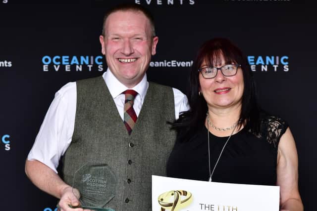Craig Flowers was named Celebrant of the Year at the Scottish Wedding Awards 2024.  (pic: submitted)