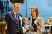 Amanda Bland, right, is no longer a Reform UK MSP. Pic: Michael Gillen