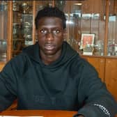 Oluwasegun Lawal has signed for Falkirk after impressing on trial (Photo: Ian Sneddon)