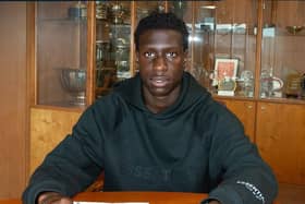 Oluwasegun Lawal has signed for Falkirk after impressing on trial (Photo: Ian Sneddon)