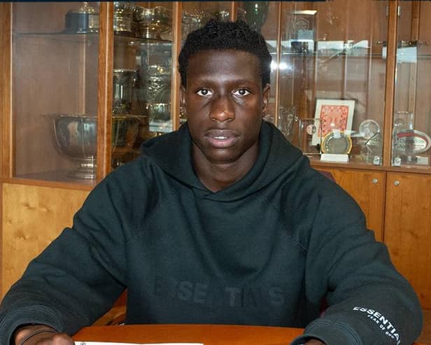 Oluwasegun Lawal has signed for Falkirk after impressing on trial (Photo: Ian Sneddon)