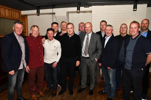 Players, coaching and backroom staff from the 1997 squad attended the event (Pictures: Michael Gillen)