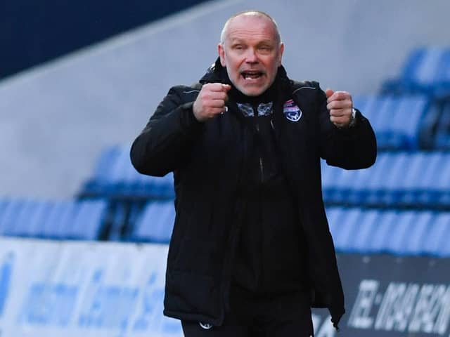 Former Falkirk manager John Hughes has left his role at Ross County after guiding them to Premiership survival (Photo by Sammy Turner / SNS Group)