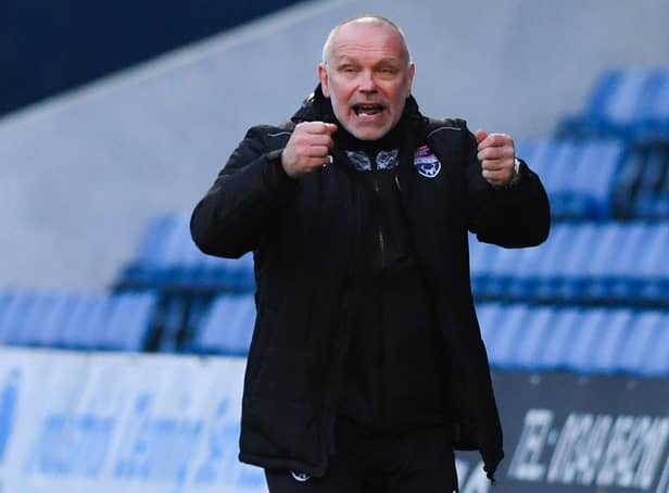 Former Falkirk manager John Hughes has left his role at Ross County after guiding them to Premiership survival (Photo by Sammy Turner / SNS Group)