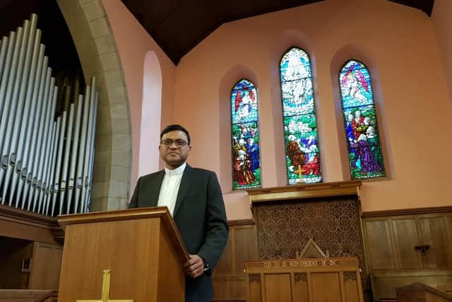 Reverend Raheel Arif, of Denny Old Parish Church. Contributed.